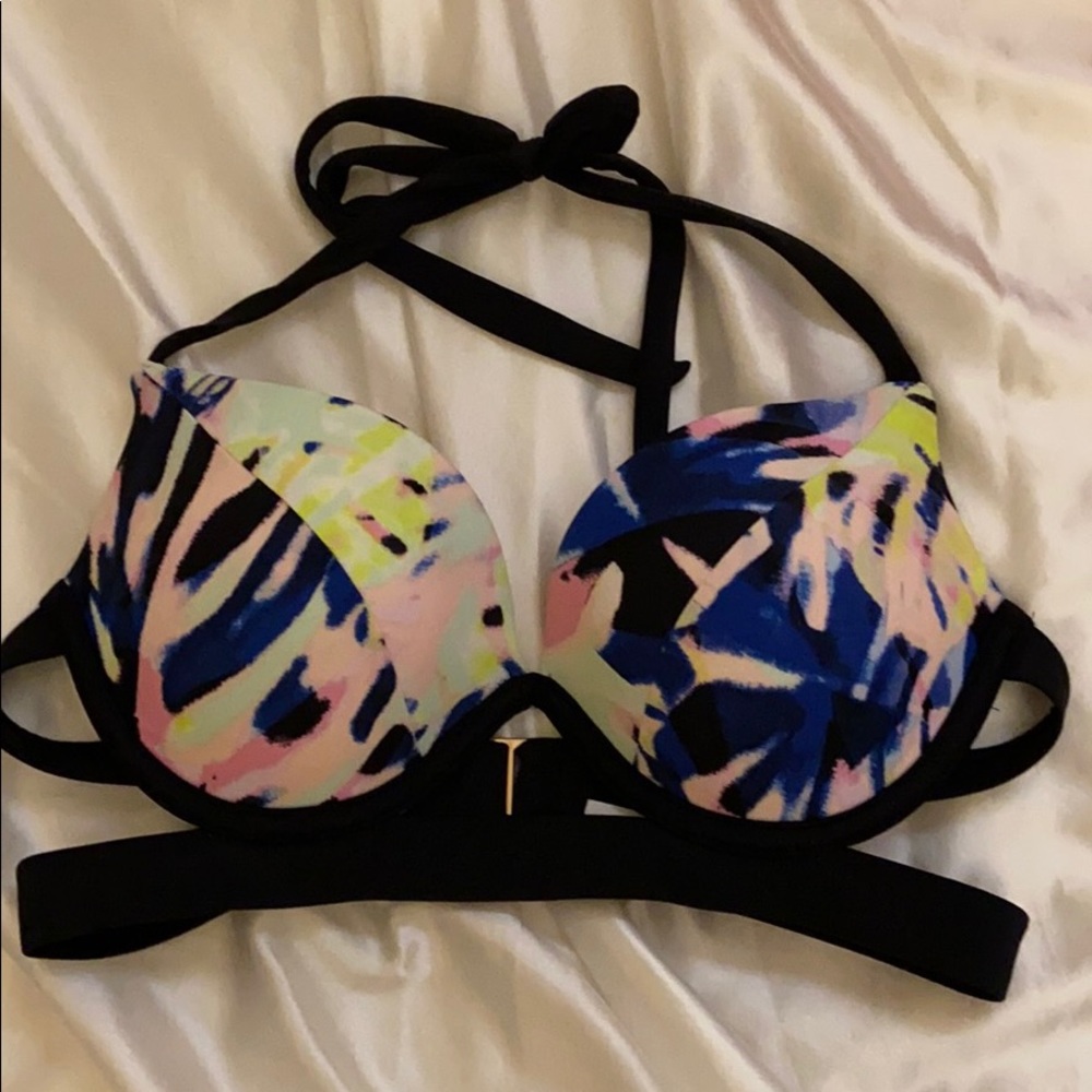 Hottie Halter - Double Banded Push Up Bikini